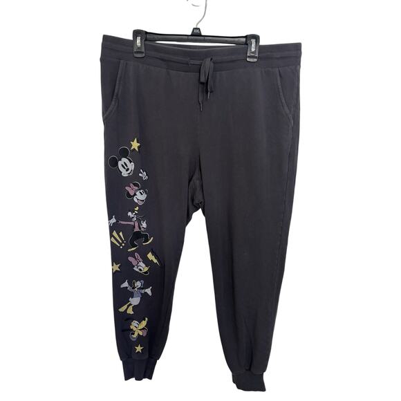 torrid Pants - Torrid Mickey & Friends Gray Jogger Sweatpants 1X Minnie Pluto Goofy Donald